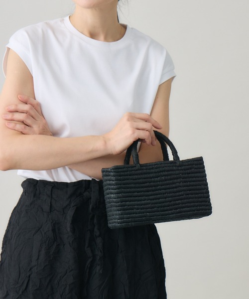 kuros'（クロス） かごバッグ カゴバッグ 「kuros'別注」 ラフィアかご