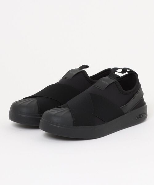 adidas（アディダス） スリッポン 25.0cm ブラック メンズ : ZOZOTOWN 