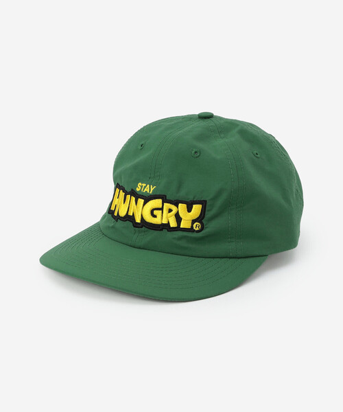 ほぼ未使用 STAY HUNGRY コットンツイル 6Pロゴキャップ 帽子 Bshop キャップ 帽子 STAY HUNGRY | SCRIBBLE 90'S コットン 6P