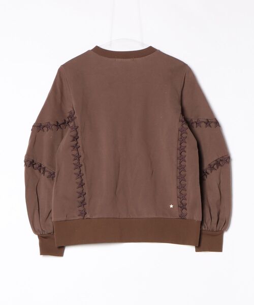 「MUVEIL」 長袖カットソー「CONVERSEコラボ」 - ブラウン レディース_画像2
