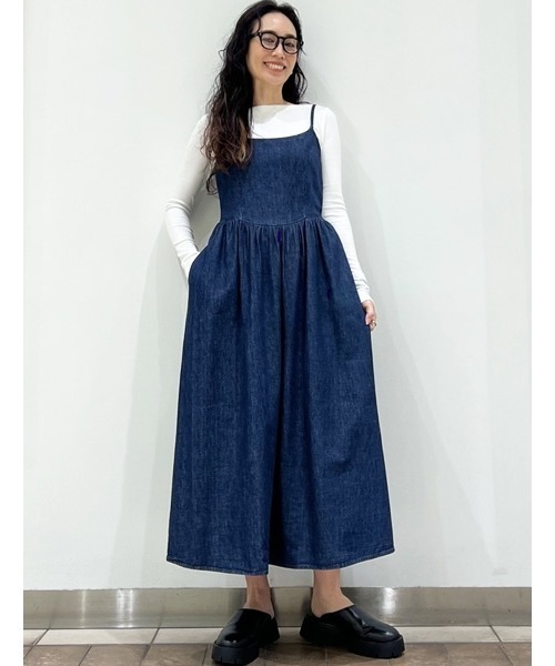 used キャミソール　ワンピース GAP（ギャップ） キャミソールワンピース XX-SMALL インディゴブルー