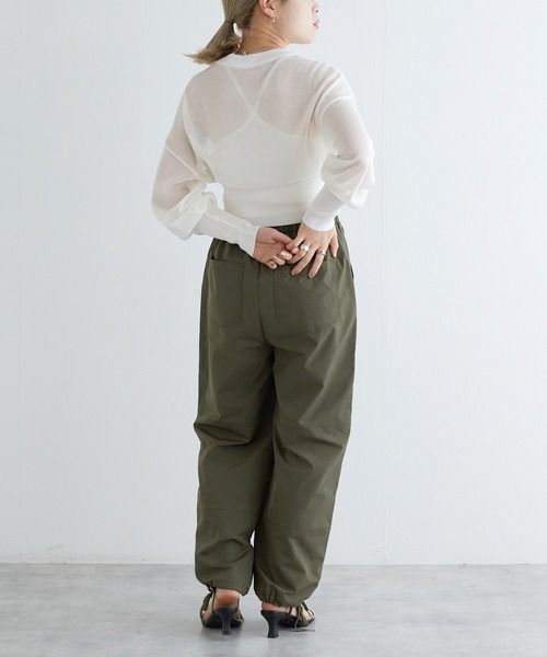 「w closet」 ニットカーディガン FREE オフホワイト レディース_画像6