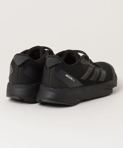 「adidas」 ローカットスニーカー 23.0cm ブラック メンズ_画像2