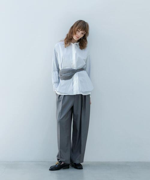 「KBF」 長袖シャツ ONE ブルー系その他 レディース_画像8