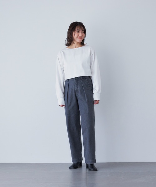 YANUK（ヤヌーク） ジーンズ デニム デニムパンツ タックパンツ