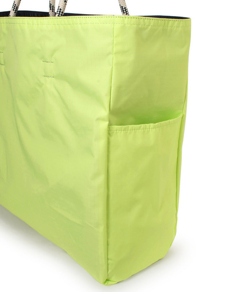 【新品未使用】 LeSportsac ライム トートバッグ LeSportsac（レスポートサック） トートバッグ LARGE 2 WAY TOTE 2