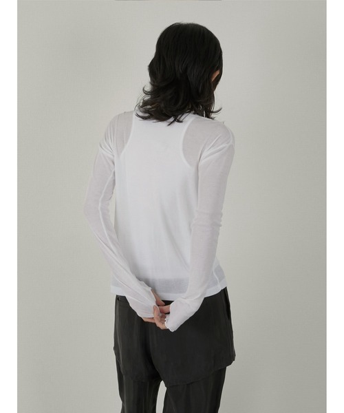la peau de gem（ラポドゥジェム） tシャツ 「LA PEAU DE GEM」two