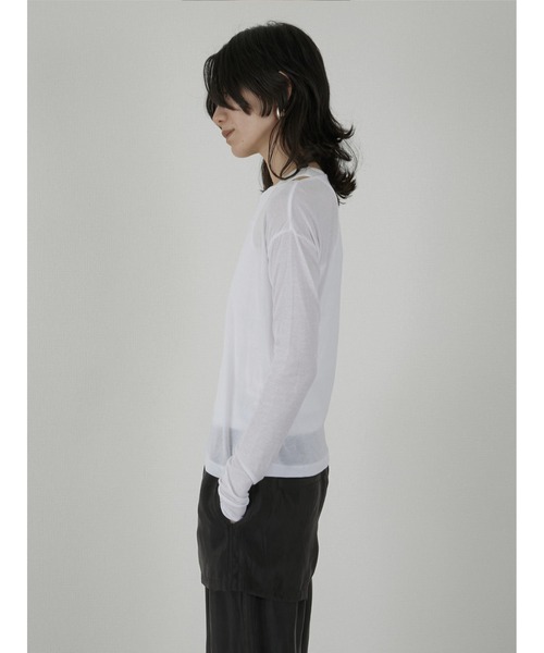 la peau de gem（ラポドゥジェム） tシャツ 「LA PEAU DE GEM」two
