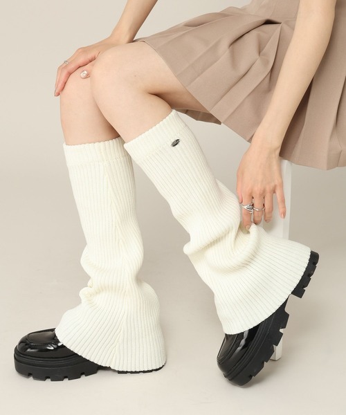 Heather（ヘザー） レッグウォーマー チャーム付きレッグウォーマー