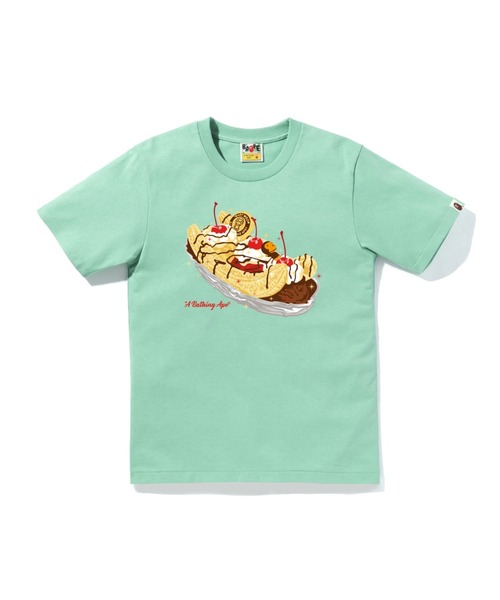 tシャツ BANANA SPLIT TEE レディースの画像