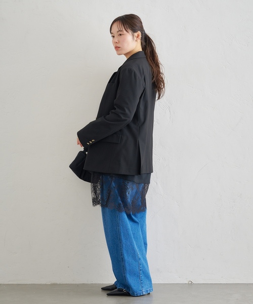 「U by SPICK&SPAN」 半袖Tシャツ FREE ブラック レディース_画像3