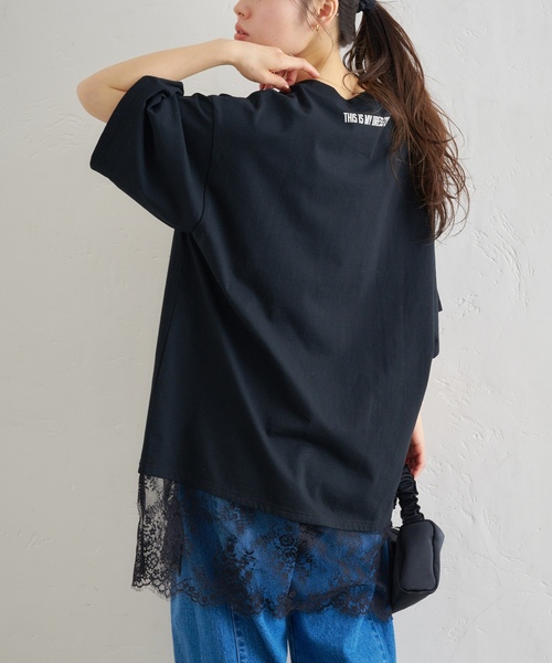 「U by SPICK&SPAN」 半袖Tシャツ FREE ブラック レディース_画像8