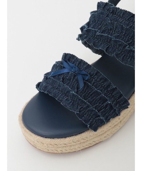 PINK HOUSE（ピンクハウス） サンダル フリル使いサンダル レディース