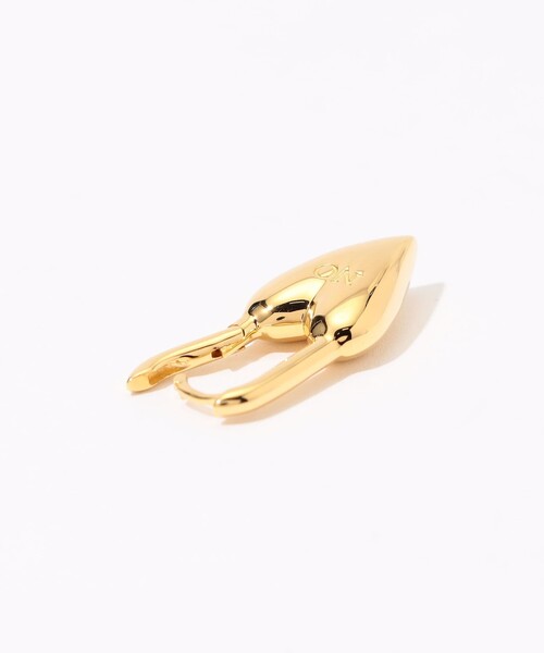 ピアス avgvst Yes-No Heart Lock ゴールド 片耳ピアス レディースの画像