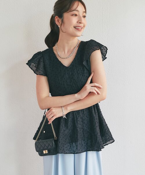 La boutique Bonbon（ラブティックボンボン） ブラウス シャツ 半袖