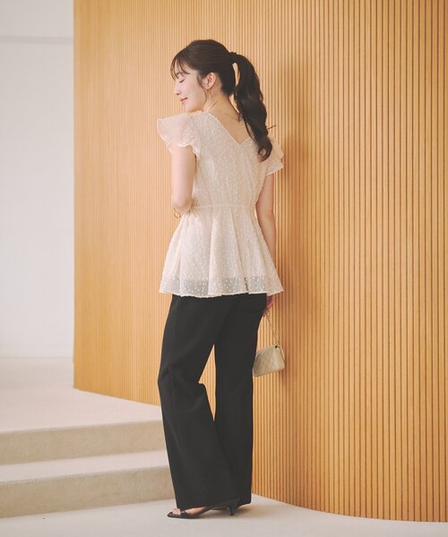 La boutique Bonbon（ラブティックボンボン） ブラウス シャツ 半袖