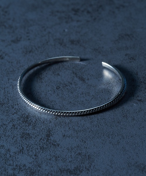 vintage sterling silver925 バングル MILITARY（ミリタリー） バングル 「MAISON CLUB」Vintage Line Bangle
