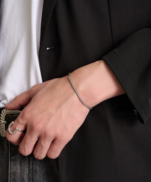 vintage sterling silver925 バングル MILITARY（ミリタリー） バングル 「MAISON CLUB」Vintage Line Bangle