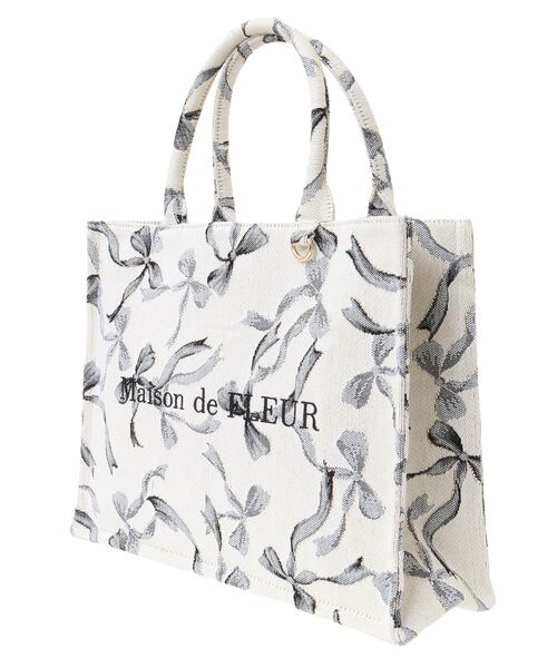 「Maison de FLEUR」 トートバッグ FREE ブラック レディース_画像5