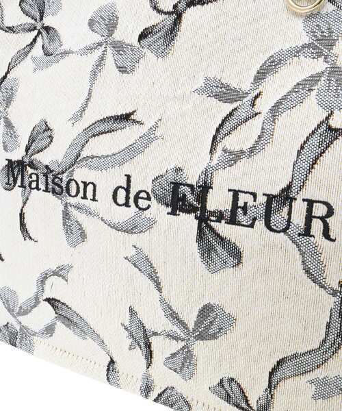 「Maison de FLEUR」 トートバッグ FREE ブラック レディース_画像9