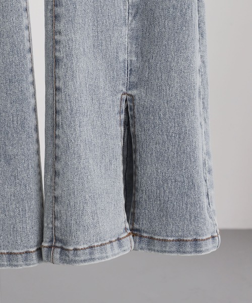 「DearMyLoveRose」 デニムパンツ MEDIUM グレー レディース_画像8