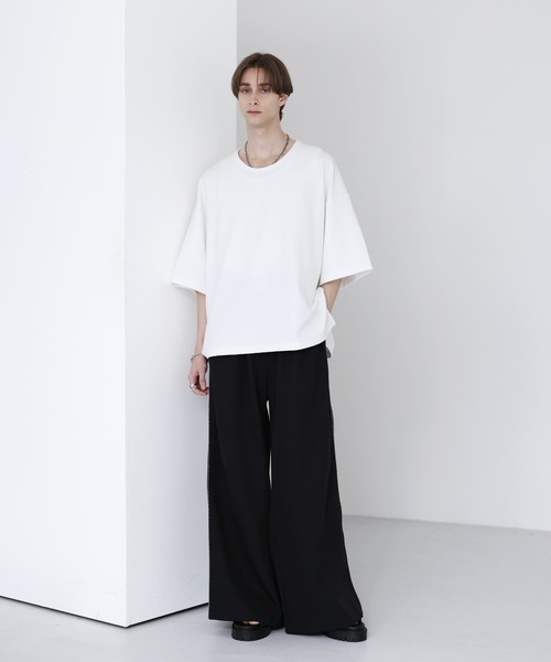 「SOCCE」 スラックス M ブラック メンズ_画像5