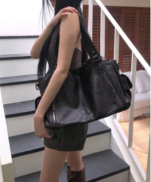 「gossip！ロサンゼルス」 2WAYバッグ FREE ブラック レディース_画像5