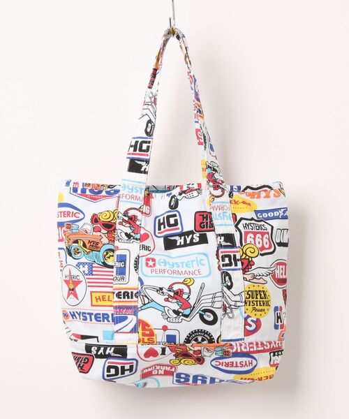 HYSTERIC MINI（ヒステリックミニ） マザーズバッグ MOTOR BABY総柄