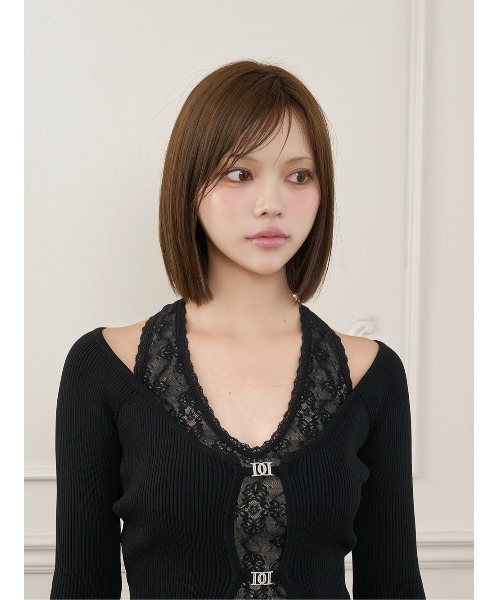 Darich（ダーリッチ） ニット セーター ホルターレースセットニット