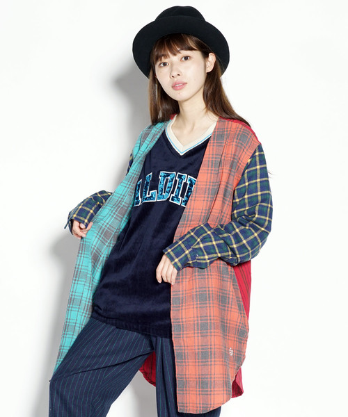 アールディーズ aldies ロングシャツ　M アールディーズ ロングシャツのおすすめ人気商品一覧 通販