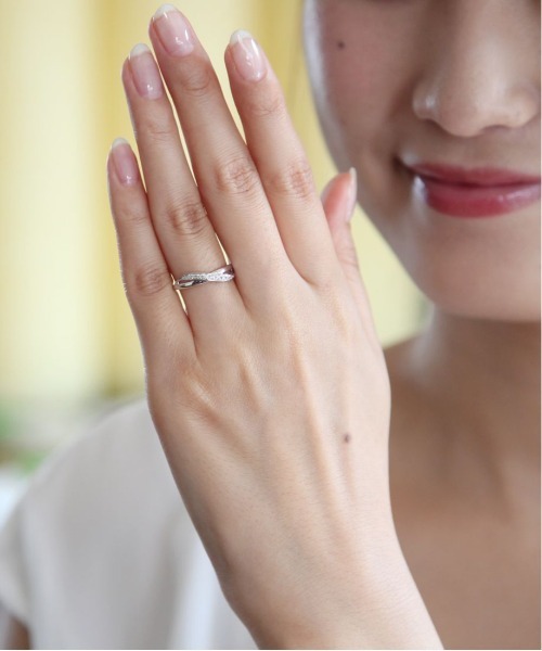 4℃（ヨンドシー） 指輪 リング K18ホワイトゴールド リング