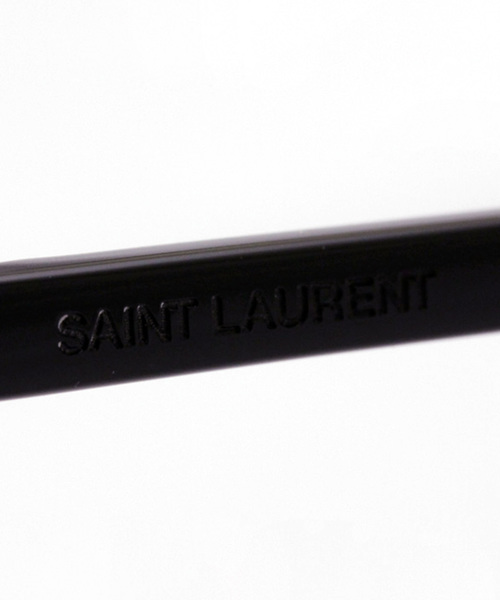 伊達メガネ メガネ 眼鏡 「SAINT LAURENT/サンローラン」スクエア メガネ SL224 001 レディース メンズの画像