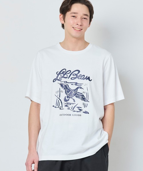 RUNSEOKJIN コヤン WWH グレー Tシャツ エル 新品 未開封 Ｌ L.L.Bean（エルエルビーン） tシャツ レイクウォッシュ・オーガニック