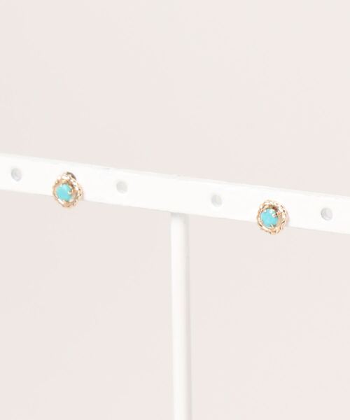 【con affetto】　ダイヤモンド　スターピアスK10トータル0.06ct con affetto】 ダイヤモンド スターピアスK10トータル0.06ct con