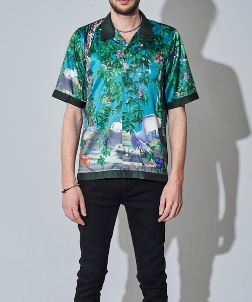 NO ID.（ノーアイディー） ポロシャツ 「NO ID.」Scarf Switch Open