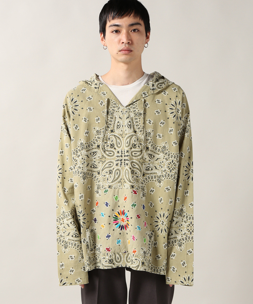 OAXACA パーカー 「OAXACA×JS/オアハカ」別注 バンダナ
