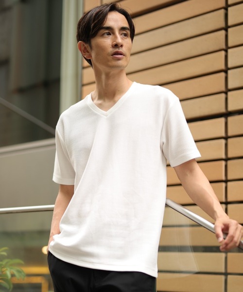 tシャツ Tシャツ シャドーチェックジャガードTシャツ2,475円 tシャツ Tシャツ シャドーチェックジャガードTシャツ2,475円