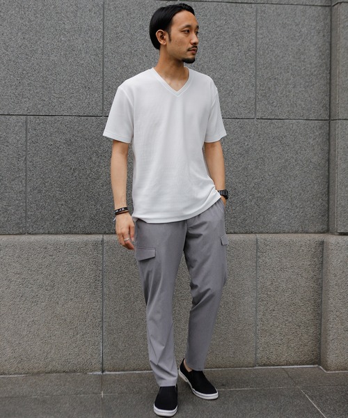 tシャツ Tシャツ シャドーチェックジャガードTシャツ|ZOZOTOWN |04
