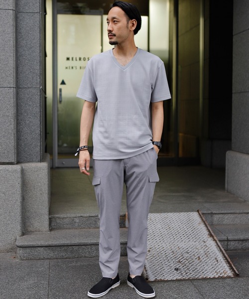tシャツ Tシャツ シャドーチェックジャガードTシャツ|ZOZOTOWN |05