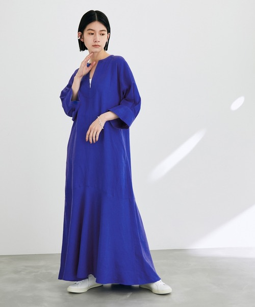 ADAM ET ROPE' ワンピース 【一部直営店舗・WEB限定】リネン