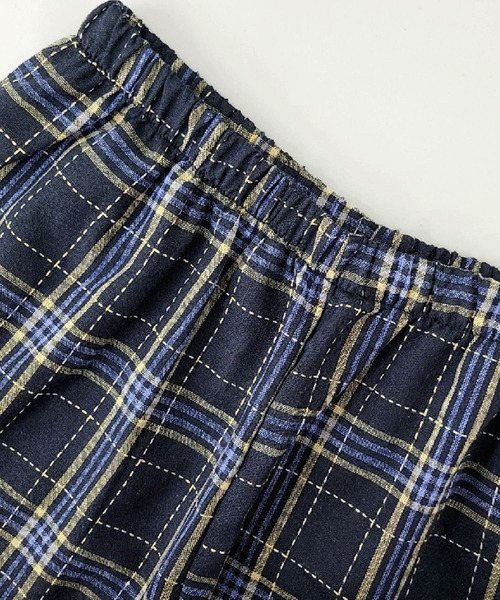 DAY CLOSET パジャマ ルームウェア レディース 長袖チェック柄