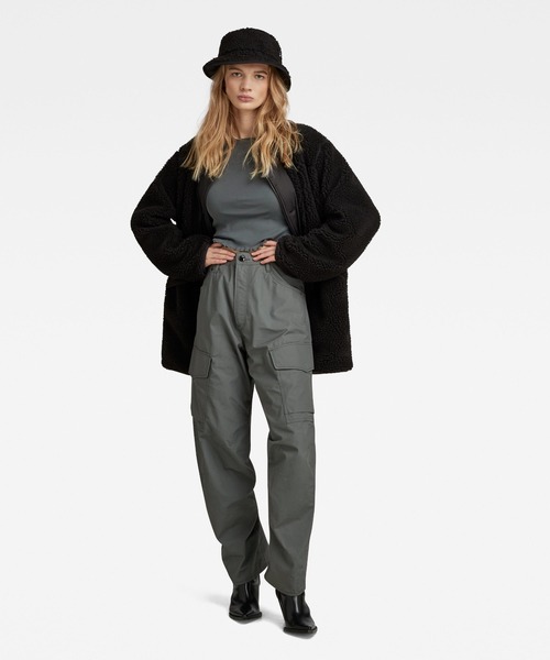 G-STAR RAW ミリタリージャケット モッズコート 「UNISEX」LONG TEDDY