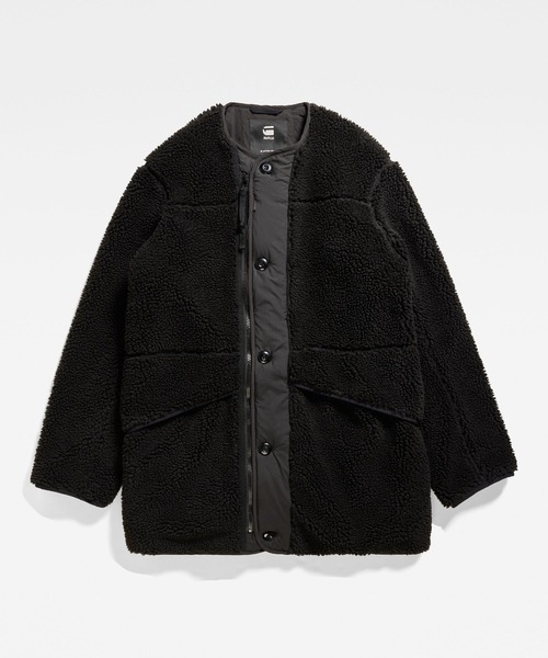 G-STAR RAW ミリタリージャケット モッズコート 「UNISEX」LONG TEDDY