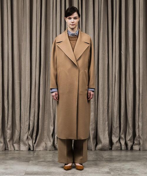 UNTITLED（アンタイトル） コート チェスターコート カシミヤリバー