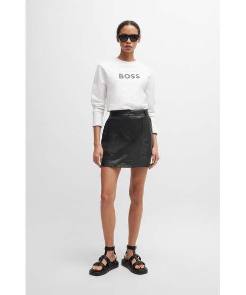 BOSS（HUGO BOSS） スカート パッチポケット スリムフィットスカート  
