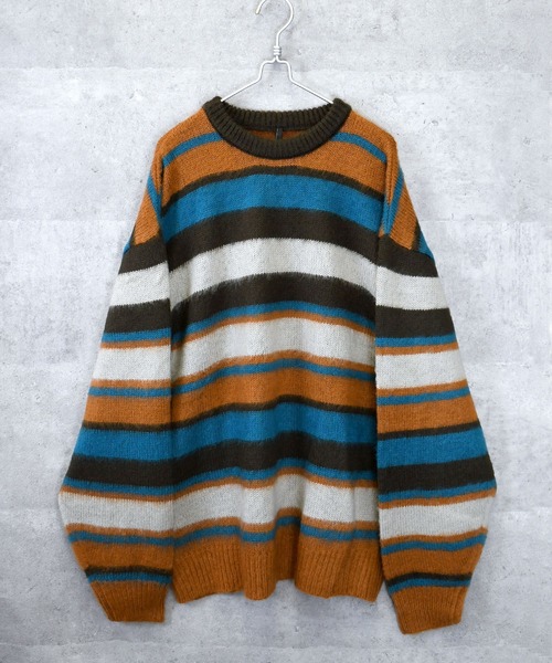 Anytime Songs（エニータイムソングス） セーター ニット シャギー加工