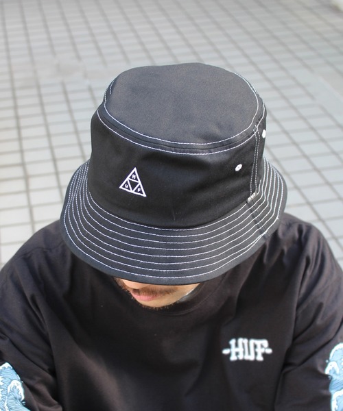 【複数購入】HUF ハフ バケットハット HUF SET TT BUCKET HUF（ハフ） 帽子 ハット メンズ HUF SET TT BUCKET バケットハット 綿