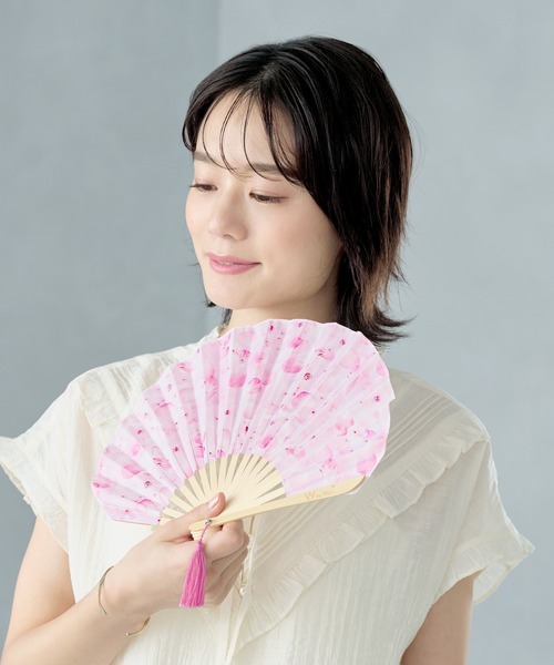 Wpc. 「plantica×Wpc.」ギフトボックス入りフラワー扇子