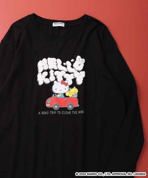sanrio（サンリオ） tシャツ Sanrio characters 長袖Tシャツ ハロー