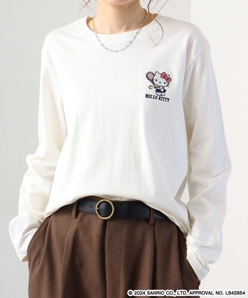 sanrio tシャツ Sanrio characters 長袖Tシャツ ハローキティ